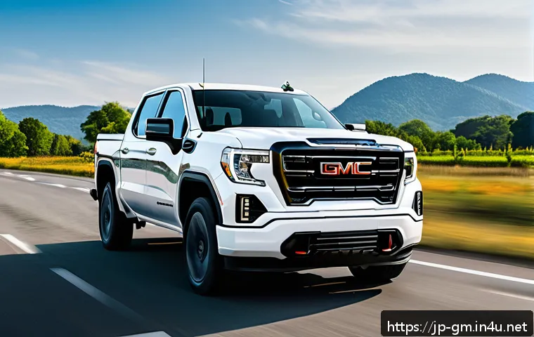 지엠 GMC 시에라 트럭의 견인력 평가 - A powerful GMC Sierra